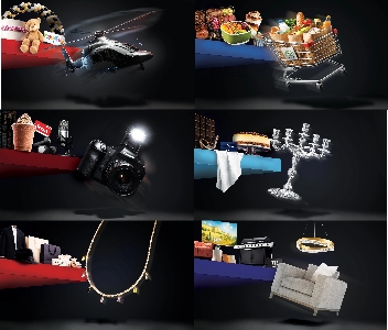 Three Entries in Each Package